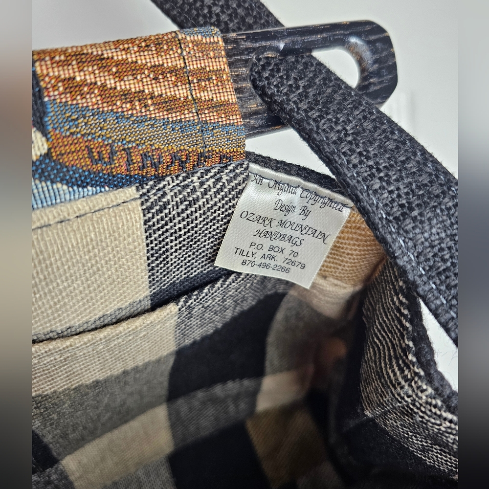 VTG Racing Car Tapestry Handbag - Picture 11 of 13